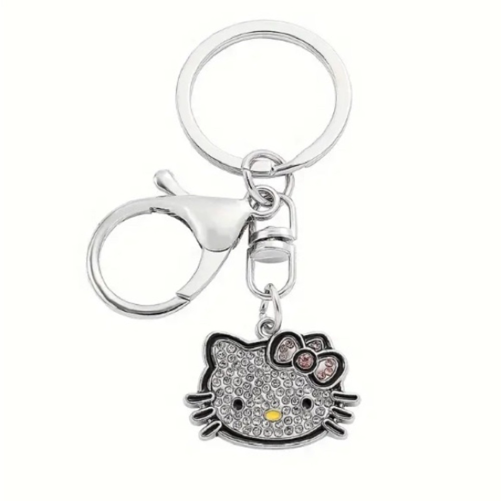 Hello Kitty Keychain With Clip